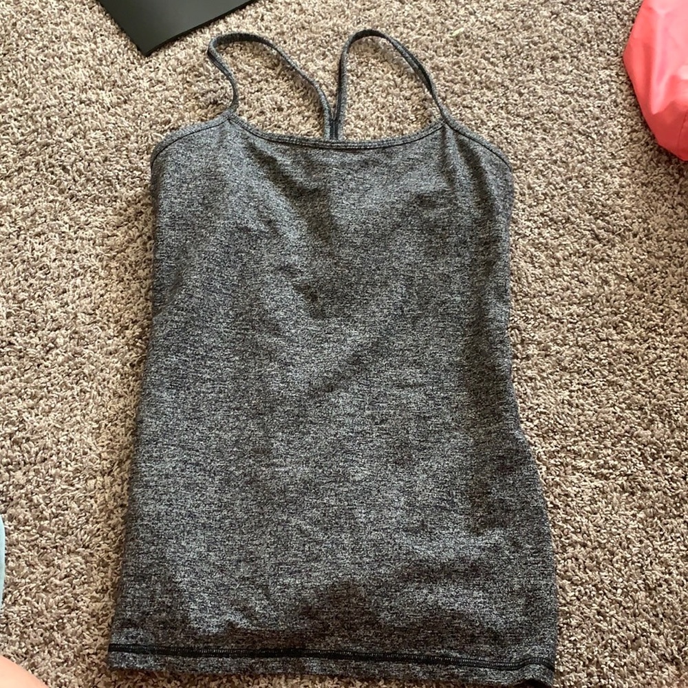 Lululemon gray tank